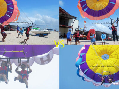 Differences Between Single Parasailing VS Parasailing Adventure In Bali