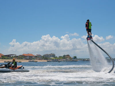 Fun Flyboarding Watersports Experience at Tanjung Benoa Beach Bali