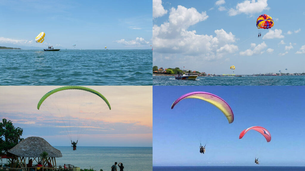 Bali Parasailing vs Paragliding: Key Differences & Tips