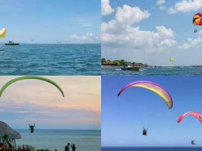 Comparison of Parasailing and Paragliding Bali