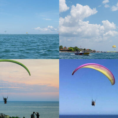 Comparison of Parasailing and Paragliding Bali