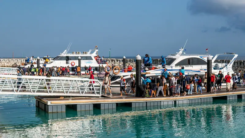 Fast Boat Pier in Nusa Penida