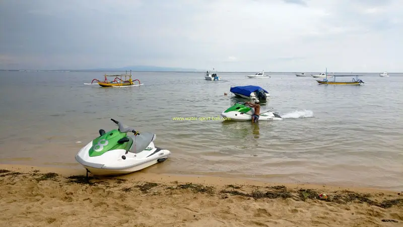 Jet Ski Duyung Beach Sanur Best Bali beaches for water sports