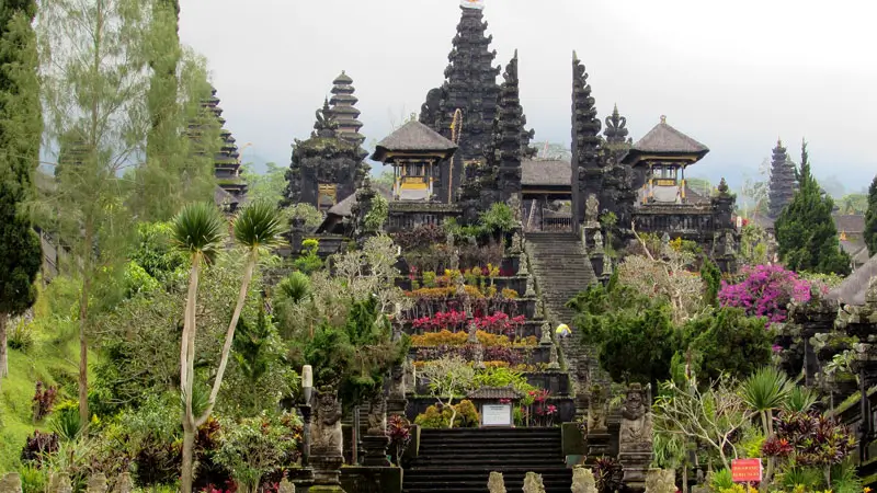 Main Gate of Besakih Temple in Bali