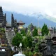 Besakih Temple Bali with Mount Agung in the background